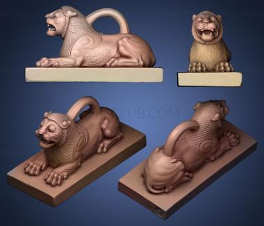 3D model Lion de Suse 2 (STL)